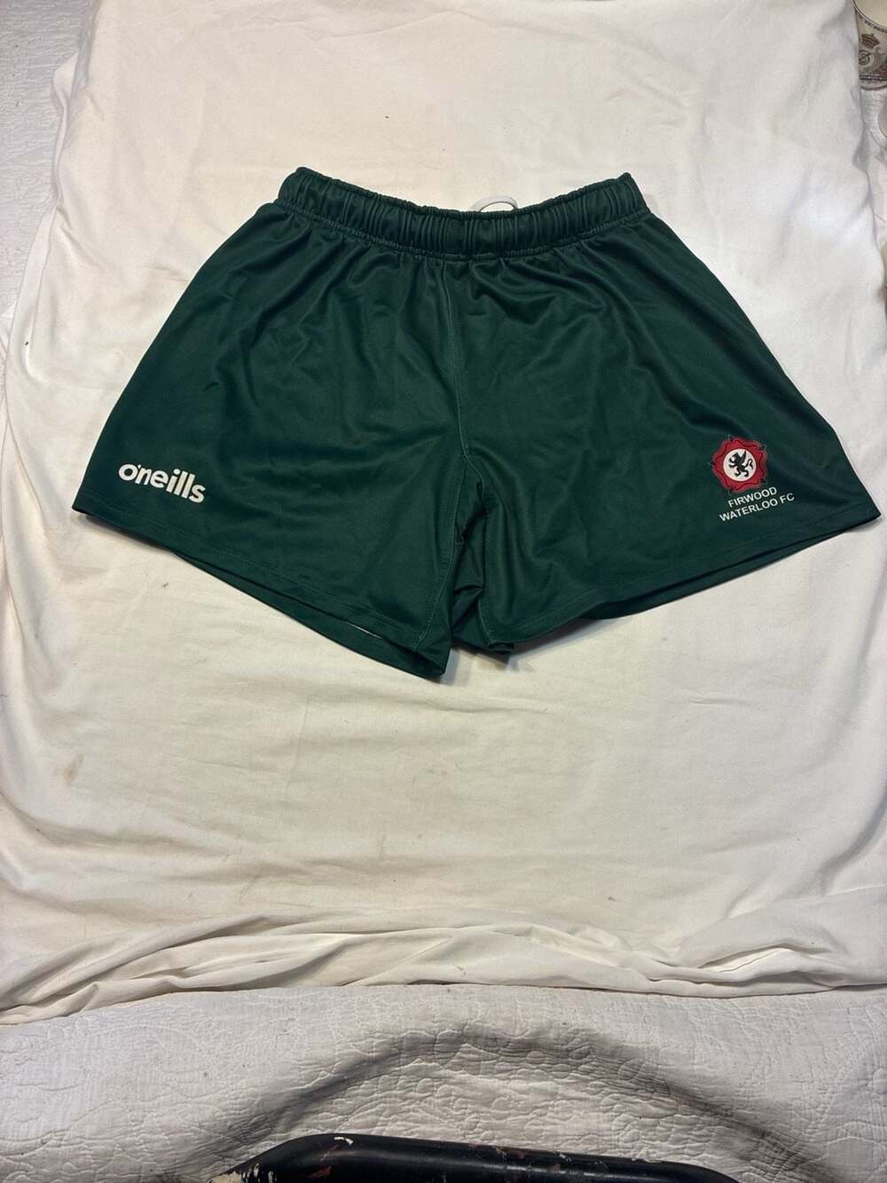 O'Neills Firwood Waterloo FC Green Rugby Training Shorts